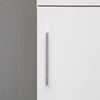 190cm High Gloss Slimline Bathroom Tallboy Free Standing Cabinet Tall Storage