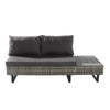 Rattan Garden Furniture 6-seater Lounge Set Patio Outdoor L-shape Corner Sofa