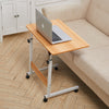 Adjustable Height Overbed Chair Dining Tray Table Mobility Aid Disability Desk