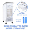 4L Mobile Air Cooler Fan Evaporative Portable Ice Cooling Humidifier W/ Remote