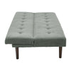 Convertible 3 Seater Sofa Bed Single Sleeper Sofa Couch Settee Sofabed Guest Bed