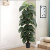 200cm Artificial Drip Tree in Pot Fake Faux Houseplant Realistic Outdoor Plant