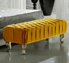 Rectangle Footstool Upholstered Chesterfield Coffee Table Pouffe Stool Bench