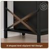 4 Tier Computer Desk Study Room Computer Desk Home Office Work Desk with Drawers