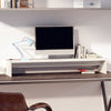 Lechnical Stand White 100x27x15 Solid Wood Pine, Stand, Stand U9S4