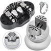 3" Jewelry Block Ball Vise Jewelry Engraving Tool Set w/ 30PCS Attachment