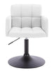 Modern White Lisbon Dressing Table Chair Vanity Stool Bedroom Makeup Soft Seat