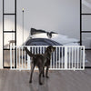 Wooden Pet Dog Folding Gate Fence Safety Barrier Divider Freestanding Doorway UK