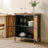 Wooden Sideboard Cabinet 2 Door Storage Cupboard Living Room Hallway Shelf Unit