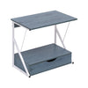 2-Tier Desktop Printer Stand Holder Shelf Printer Stand with Storage Drawer