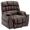Electric Recliner Chair Lounge Massage Armchair Single Sofa with 2 Cup Holders