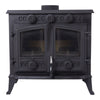 MULTIFUEL STOVE 10KW CAST IRON LOG LARGE WOOD BURNER ECO DESIGN