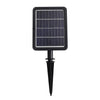 Cascading Garden Water Feature Outdoor Solar Water Pump Fountain with LED Lights