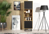 Living Room Set Loft Retro Industrial TV Unit Stand Vintage Oak Cabinet Cupboard