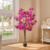 Large Artificial Azalea Tree 5FT Blossom Flowers Fake Plant Outdoor Indoor 150cm