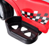 3 in 1 Ride on Push Along Car Horn Sound Safety Barrier Storage Seat Toy Red