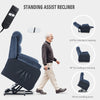 Electric Riser Recliner Lift Chair elderly Sofa Recline Vibration Massage Heat