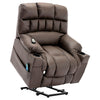 Electric Recliner Chair Lounge Massage Armchair Single Sofa with 2 Cup Holders