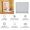 16 Bulbs Hollywood Vanity Makeup Table Mirror Large Dimmable 3 Colour LED Lights