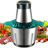 3L Electric Meat Grinder Stainless Steel Food Chopper & Vegetable Slicer