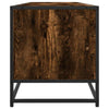 TV Cabinet Smoked Oak 180x40x46 cm Engineered Wood UK
