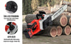 16'' Cordless Chainsaw 2 Battery Electric Saw Handheld Wood Cutting Tree Branch