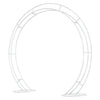 Round/Oval/Square Wedding Arch Stand Birthday Party Backdrop Flower Balloon Deco