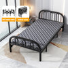3FT Folding Single Guest Bed Padded Fold Up Metal Framed Sleeper Dormitory UK