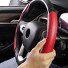 Carbon Fiber Look Universal Car Steering Wheel Booster Cover Non-Slip Accessory