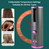 Auto Rotating Cordless Hair Curler Portable Adjustable Temp Time Fast Heat Curli