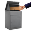 Parcel Drop Box Delivery Post Box Medium Lockable Home Storage Letter Anti Theft