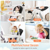 4-in-1 Baby High Chair Toddler Foldable Feeding Chair Adjustable Dining Chair