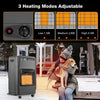 4.2kw Portable Gas Cabinet Heater Home Office Calor Butane With Hose & Regulator