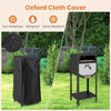 12�� Outdoor Pizza Oven Freestanding Wood-Fired Pizza Stove-Black