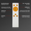LED Panel Ceiling Light 100cm CCT Dimmable Lamp 24W Remote Control Hallway