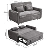 Convertible Sofa Bed 3-in-1 Pull out Sofabed 2 Seater Guest Sleeper Beds Settee