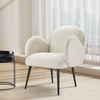 Luxury Teddy Velvet Armchair Accent Padded Seat Chair Occasional Lounge Sofa