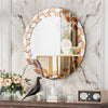 Sunburst Wall Mirror Hallway Living Room Sofa Behind Art Decorative Glass Mirror