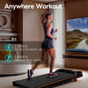 Walking Pad Treadmill 1-6 km//h Home Under Desk Treadmill with Incline & Remote