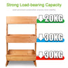 3 Tier Raised Garden Bed Wooden Elevated Planter Grow Box for Flower Herb Green