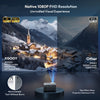 18000 Lumen LED Projector 4k 1080p Mini WiFi Bluetooth Android HDMI Home Theater