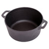 NEW! 4L Cast Iron Non Stick Casserole Dish Pan with Lid