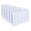 Electric Wall Mounted Oil Filled Panel Heater Themostat Radiator for Living Room