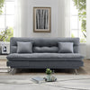 3 Seater Sofa Bed Recliner Couch Chair Bed Click Clack Sleeper Sofabed Settee