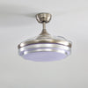 42" Invisible Ceiling Fan Light 3 Colour Changing LED Remote Control 3Wind Speed