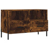 CIADAZ TV Cabinet Smoked Oak 80x36x50 Engineered Wood, Tv Unit, Tv Stand A8I4