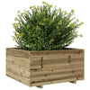 Iiaky Garden Planter 90x90x49.5 Impregnated Wood Pine,Wooden Garden V1Q7