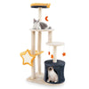 Plush Cat Activity Center Cat Tree Large Cat Climbing Stand Condo Furniture