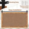 Bathroom Farmhouse Wall Mounted Mirror Explosion-proof Barn Door Style Mirror