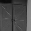 Wooden Bookcase 6 Tier Storage Display Shelves Bookshelf Free Standing Cabinet